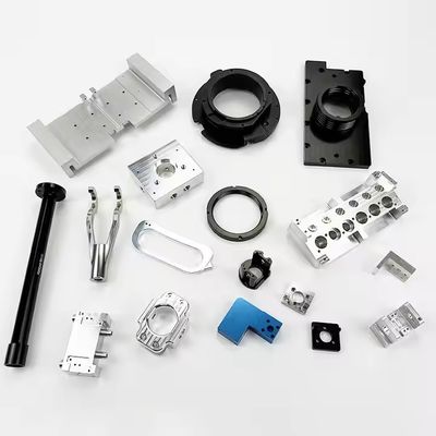 Manufacturer Cnc Machining Mass Production Aluminum Alloy Processed Parts Black Anodized Custom Cnc Machining Service