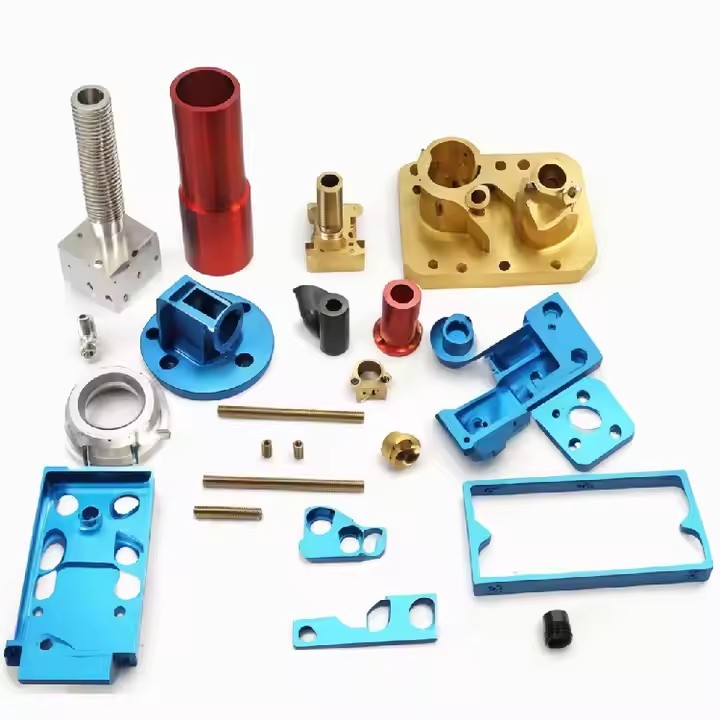 Manufacturer Cnc Machining Mass Production Aluminum Alloy Processed Parts Black Anodized Custom Cnc Machining Service